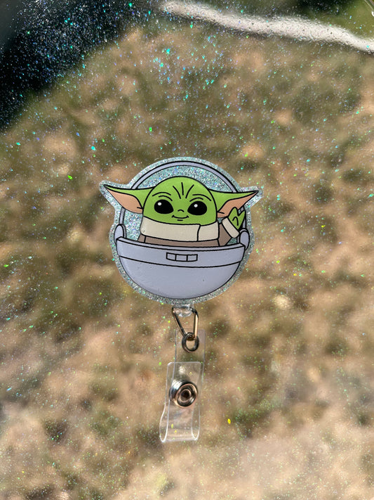 Baby Yoda Badge Reel