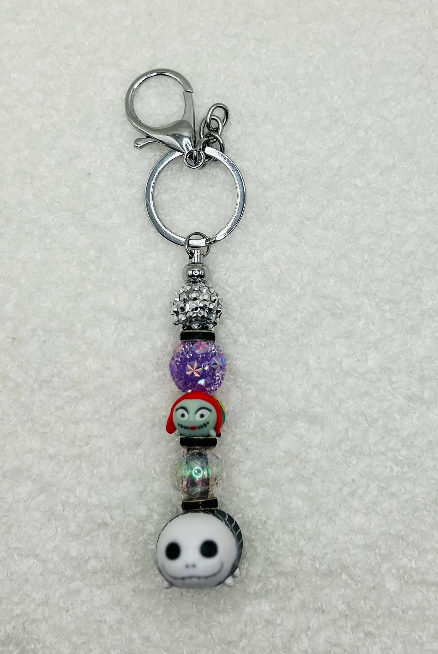 Jack & Sally Keychain