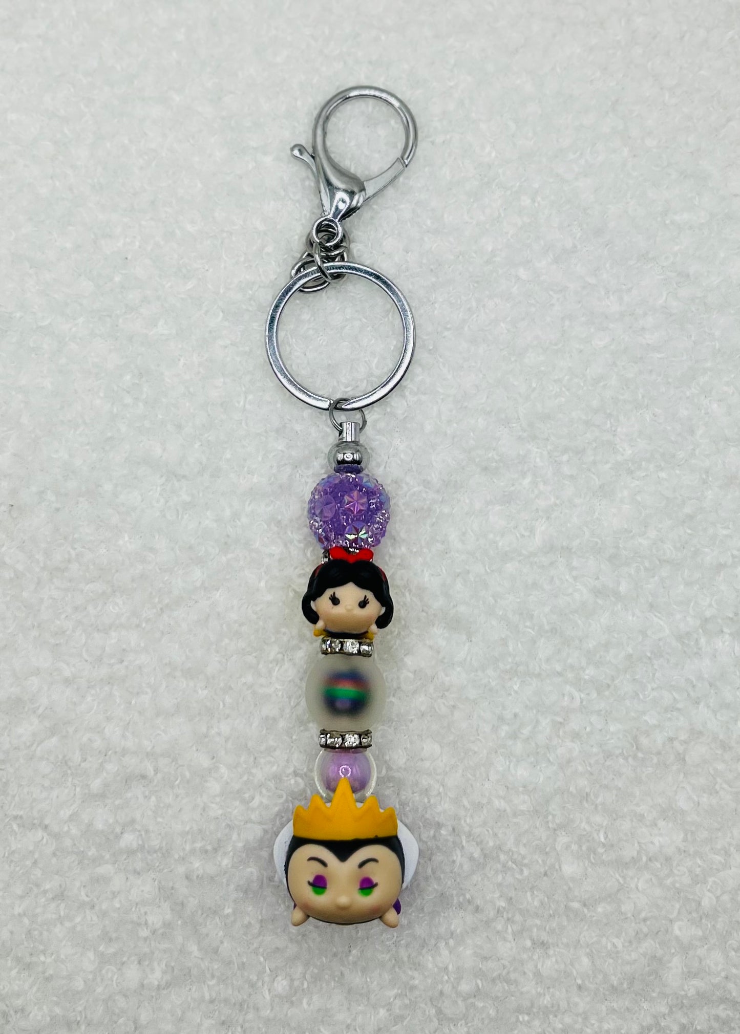 Evil Queen & Snow White Keychain