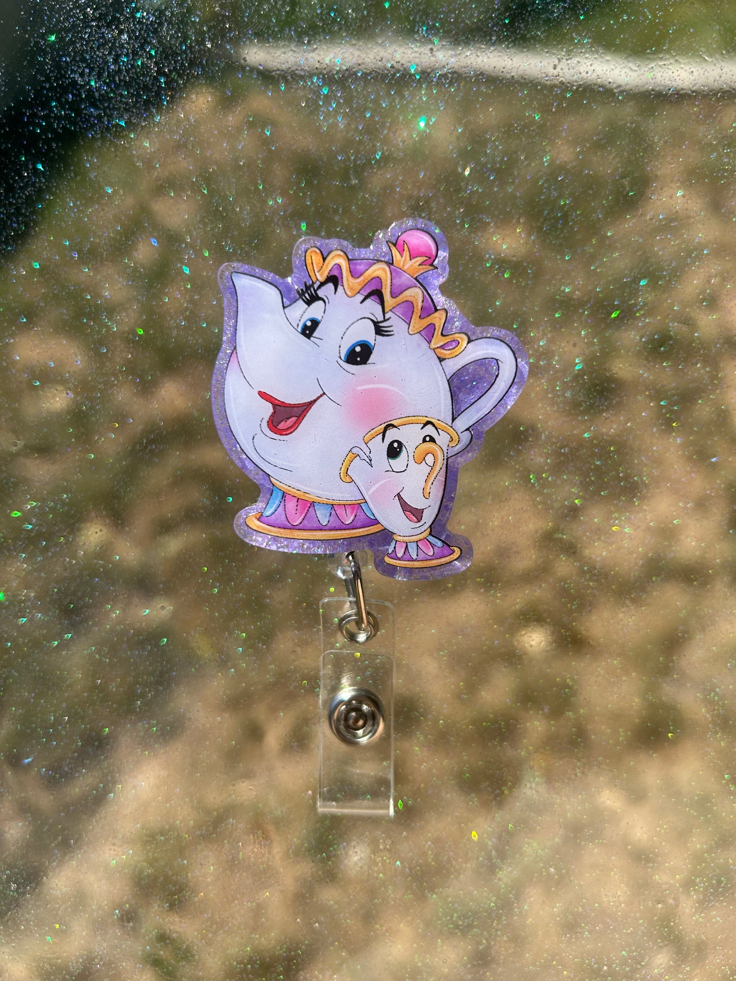 Mrs. Potts Badge Reel